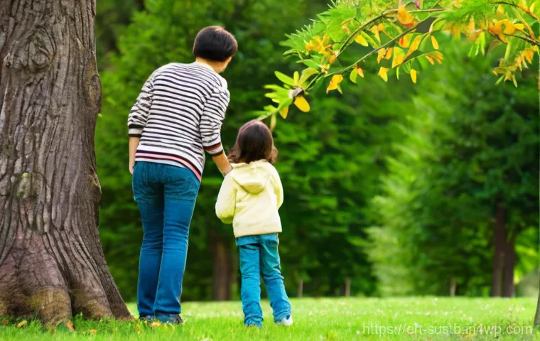 어린이와 함께하는 나무 심기 행사 - **Prompt 2: Community Planting Day**
    "A vibrant, dynamic wide shot of a diverse group of familie...