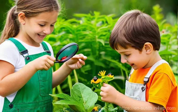 어린이 환경 감시단 조직하기 - **Prompt 2: Presenting Environmental Discoveries to the Community**
    "A diverse group of 10-14 ye...