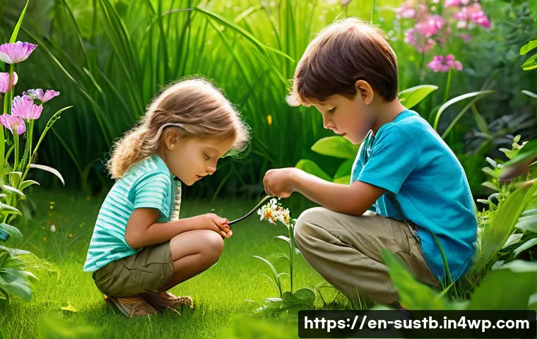 어린이와 자연 체험 학습 관련 이미지 1